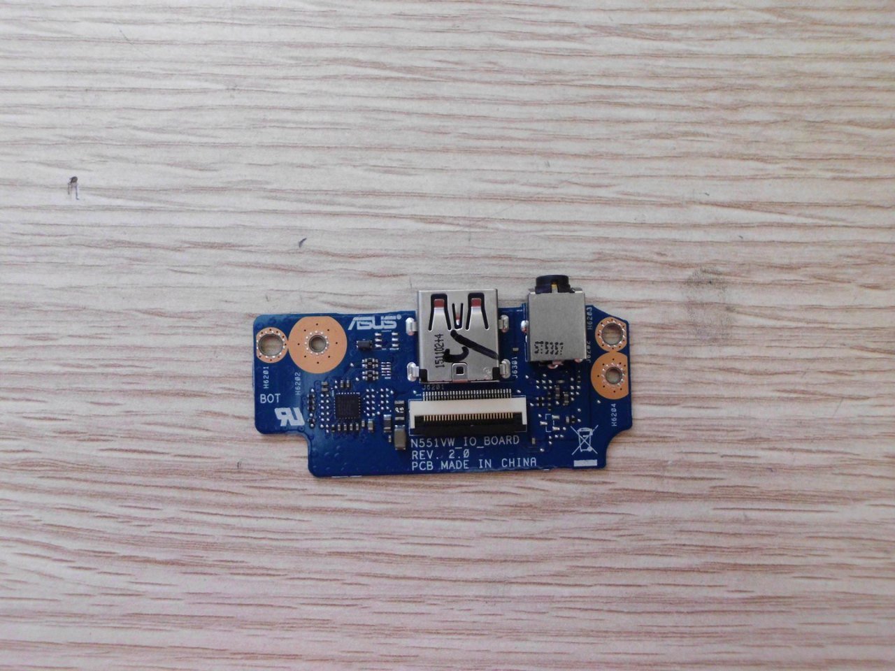 @ORIGINAL Asus N551 N551JM G551 N551VW N551JW IO Board Usb Jack N551VW_IO_BOARD