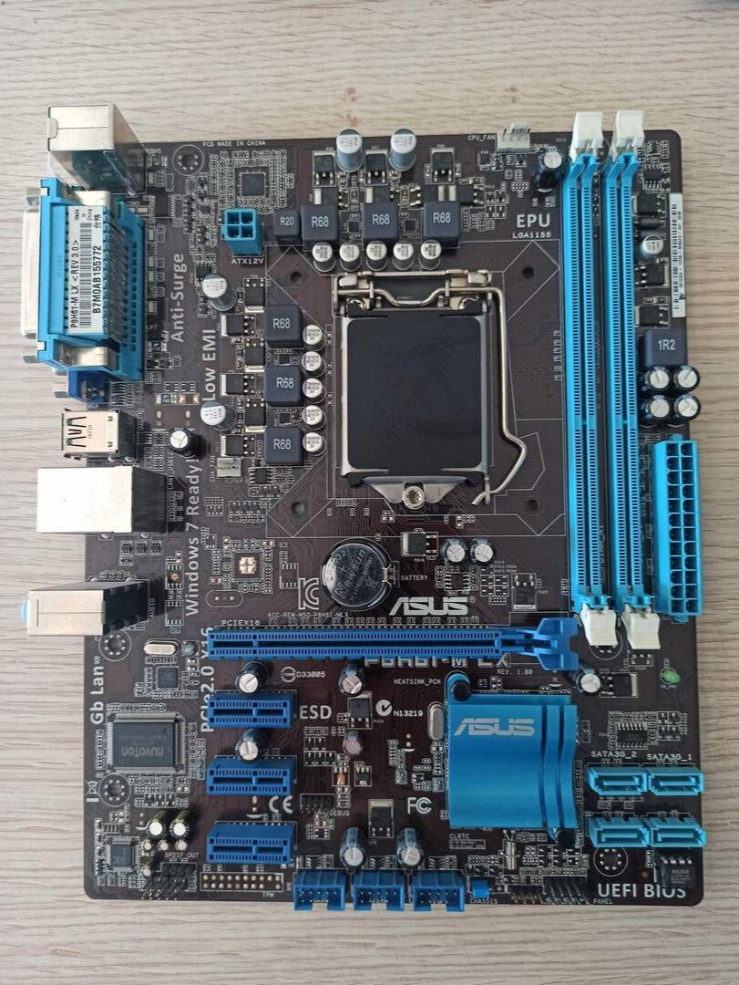 Asus P8H61-M LX Intel H61 Soket 1155 DDR3 1333MHz VGA Anakart