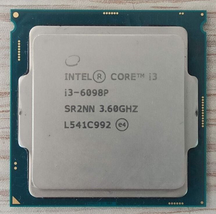 Intel Core I3 6098P Soket 1151 3.6ghz 3 MB Işlemci SR2NN