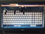 Acer ES1-533 Üst Kasa & Klavye AP1NX000400