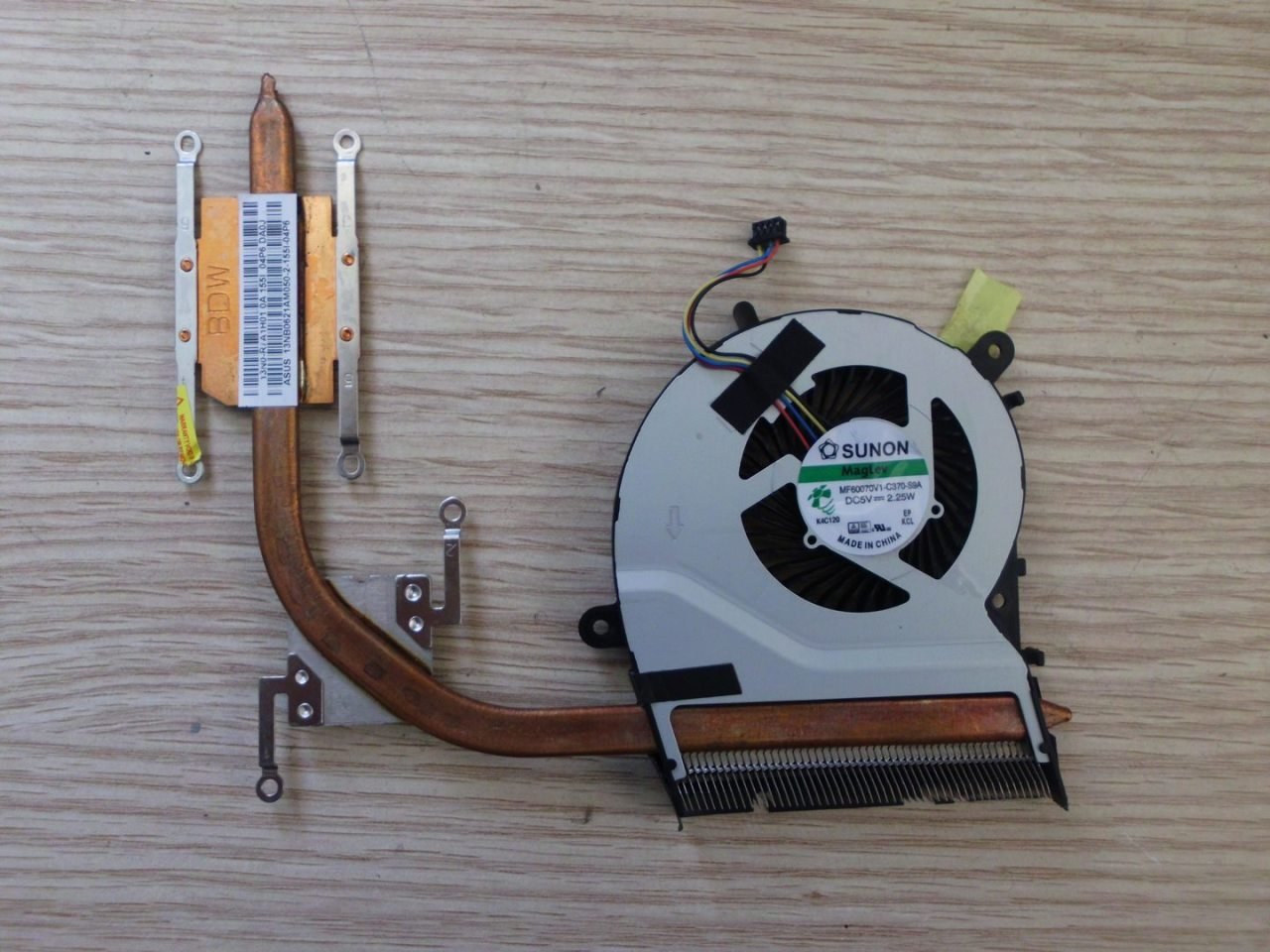 X555 X555L FAN MF60070V1-C370-S9A 13N0-R7A1H01