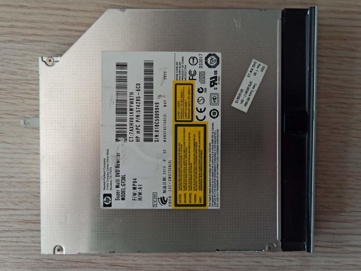 @ORIGINAL DV3-4050ET DVD WRITER DV3 DVD WRITER 603917-001 GT30L 574285-6C0