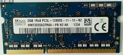 sk hynix 2gb 1rx8 pc3l-12800s- 11-12-B2