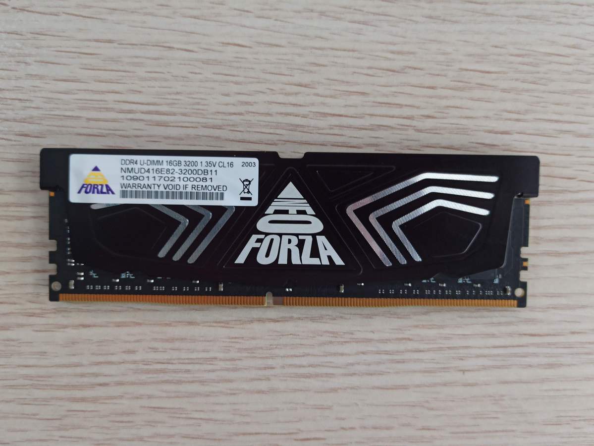 Neo Forza Faye 16 GB 1x16 GB DDR4 DIMM 3200 MHz NMUD416E82-3200DB11 RAM (Bellek)