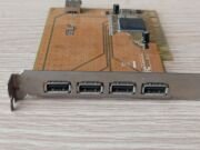 NEC D720101GJ Chip 5 (4+1) Port USB 2.0 PCI