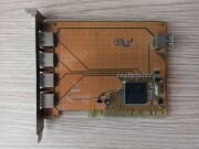 NEC D720101GJ Chip 5 (4+1) Port USB 2.0 PCI