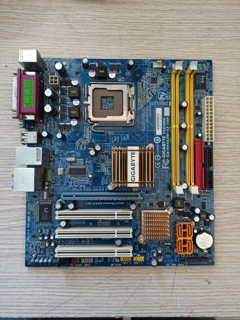 Gigabyte GA-945GZM-S2 rev. 6.6 ANAKART 775 DDR2 945GZ