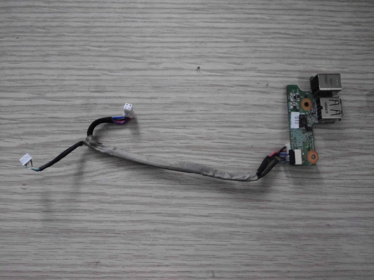 @ORIGINAL dv6000 dv6112ea DC JACK & USB BOARD DAAT8TB18A1