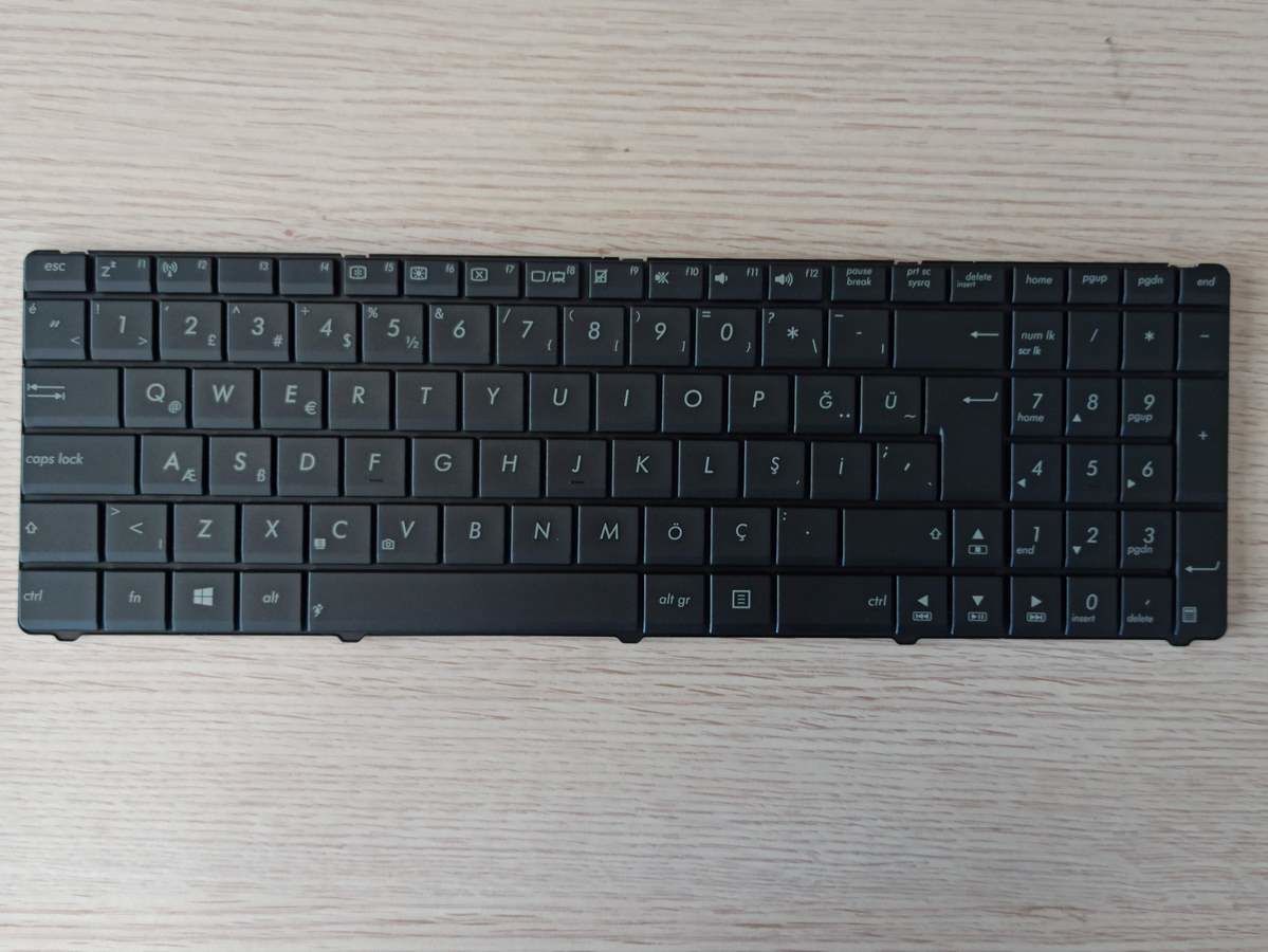 @ORIGINAL Asus X55U KLAVYE X55 KLAVYE 0KNB0-6212TU00 AENJ2A01110 V118546AK3