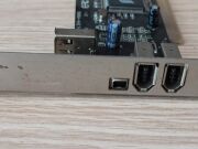 VT6306 PCI 3+1 Port 1394 FireWire Adapter Card KX301 RH1394-A006