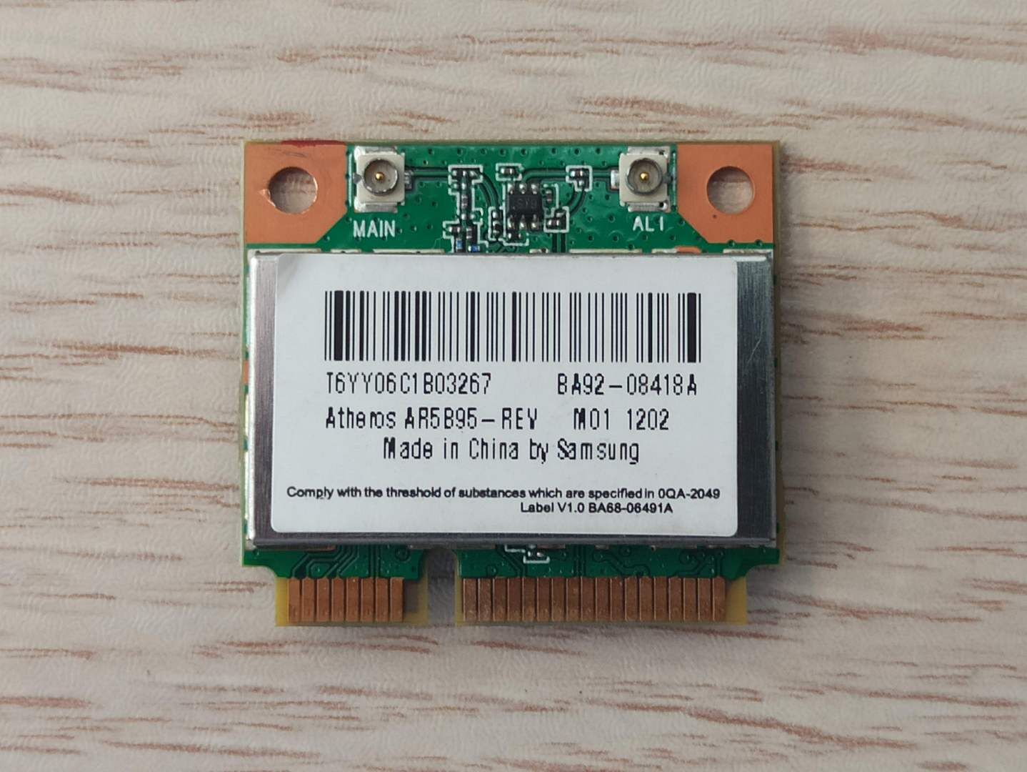 NP305E5A AĞ KARTI NP305 AĞ KARTI BA92-08418A AR5B95 AR5B225