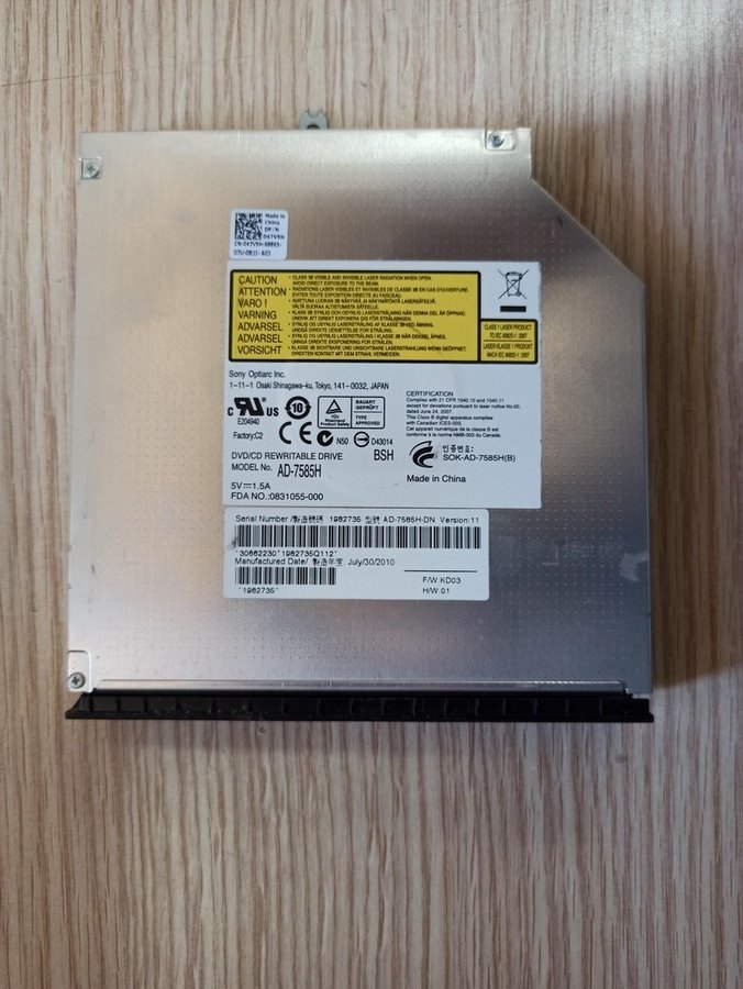 @ORIGINAL DELL 1545 DVD WRITER AD-7585H