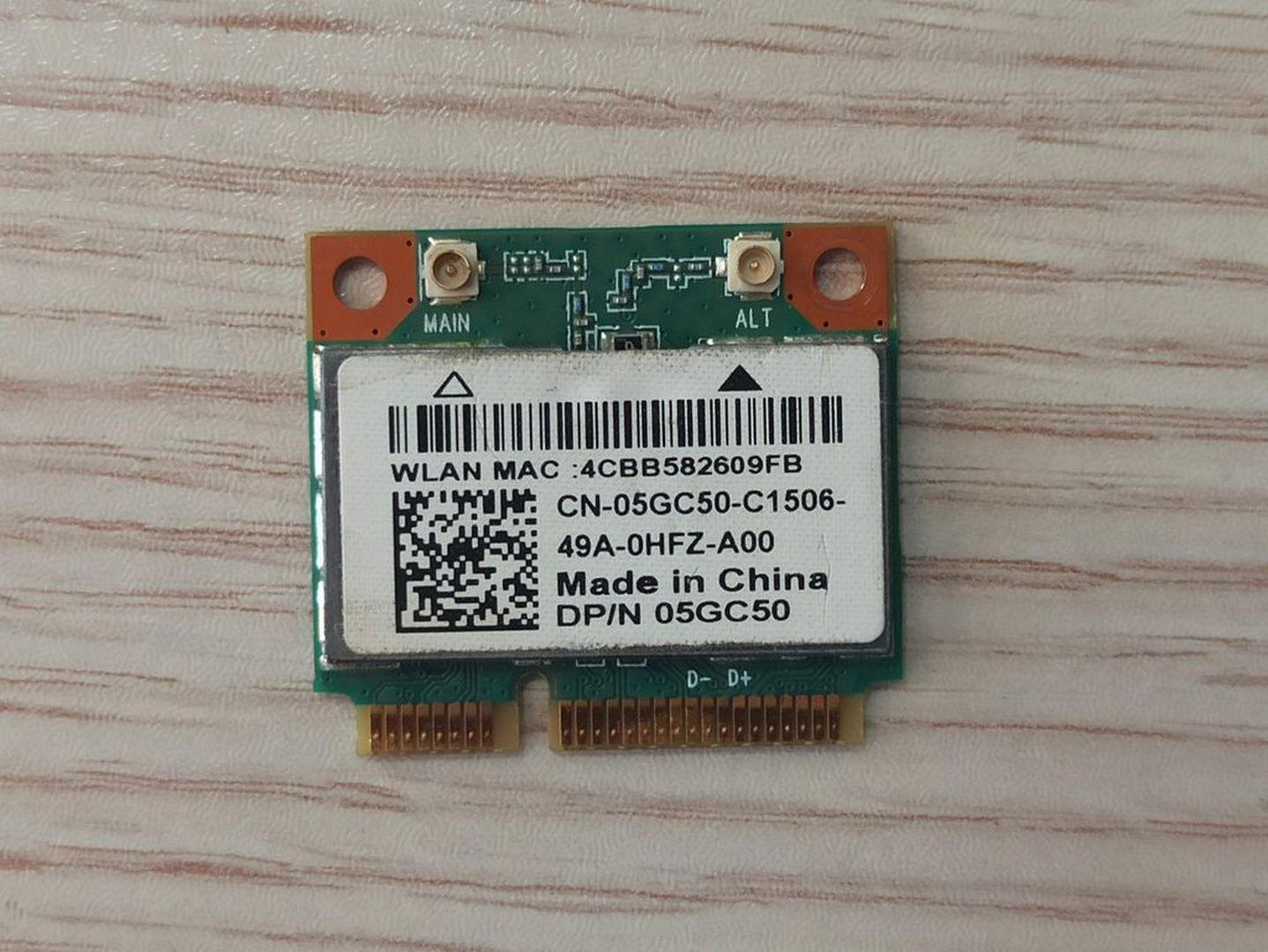 Dell inspiron 15 3542 Ağ Kartı QCWB335 CN-05GC50-C1506