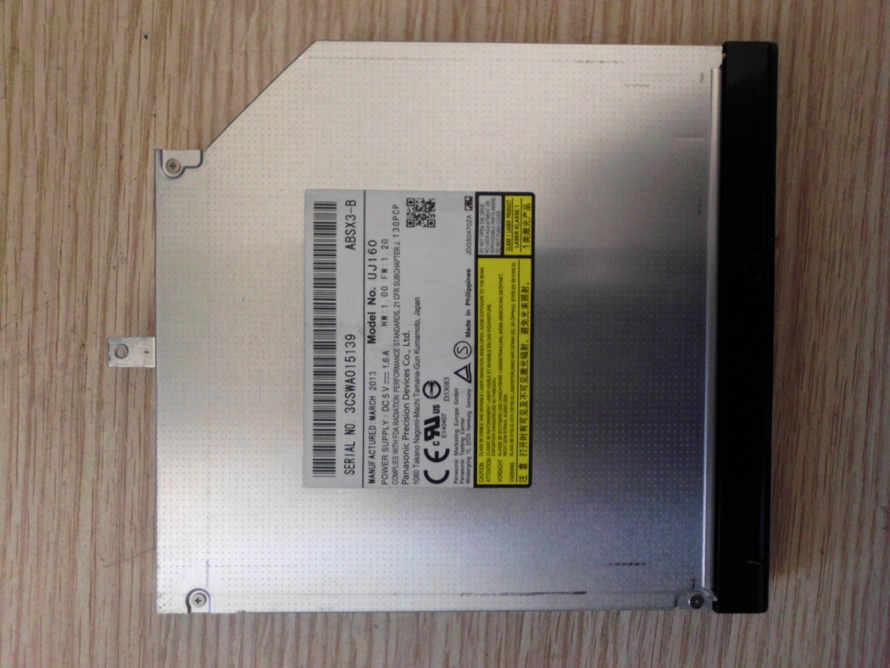 @ORIGINAL SVE171E13M SVE1713X1EB BLURAY ABSX3-B UJ160