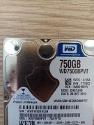 Arızalı Harddisk WD WD7500BPVT 75A1YT0 2060-771823-000 REV A