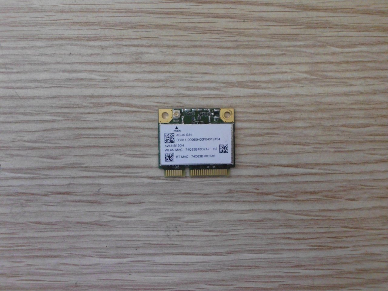 @ORIGINAL X540 X540S X540SA Wireless Kart AW-NB130H Tek Anten