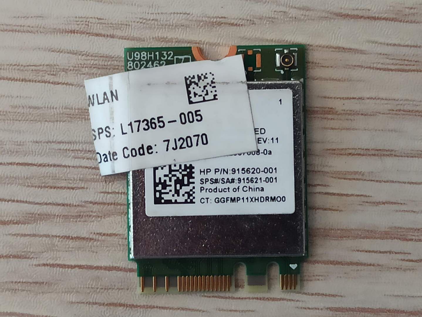 HP 15-DW2021NT AĞ KARTI L17365-005 915620-001