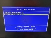 Arızalı HDD 250GB Fujitsu MHZ2250BH G1  113KA  CA21344-B81X