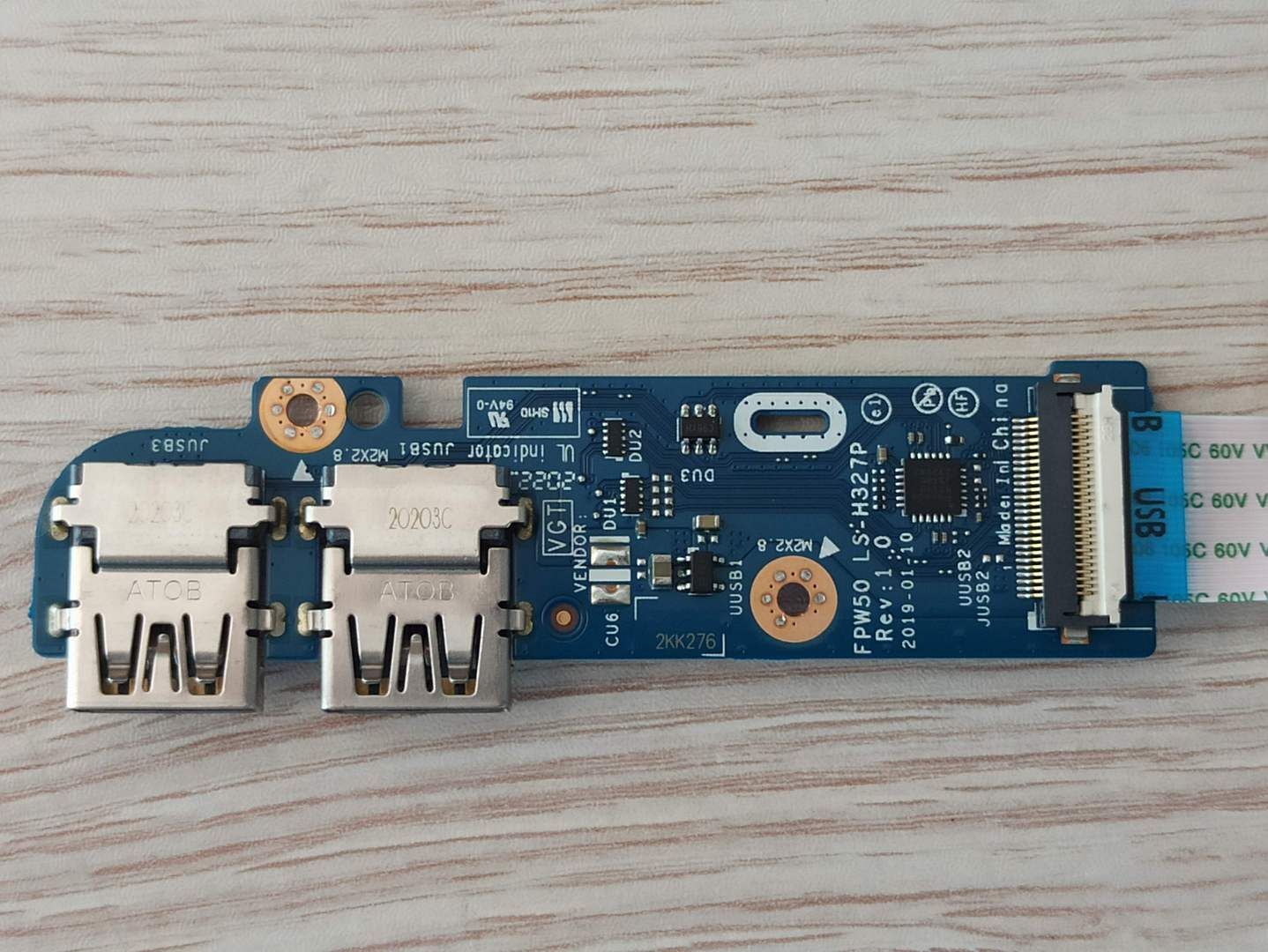 HP 15-DW2021NT USB BOARD LS-H327P 435OX632L01