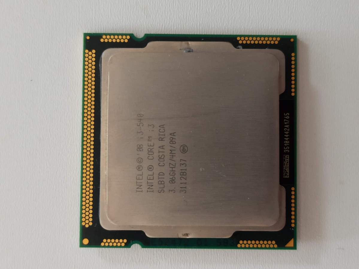 Intel® Core™ i3-540 İşlemci 4M Ön Bellek, 3,06 GHz