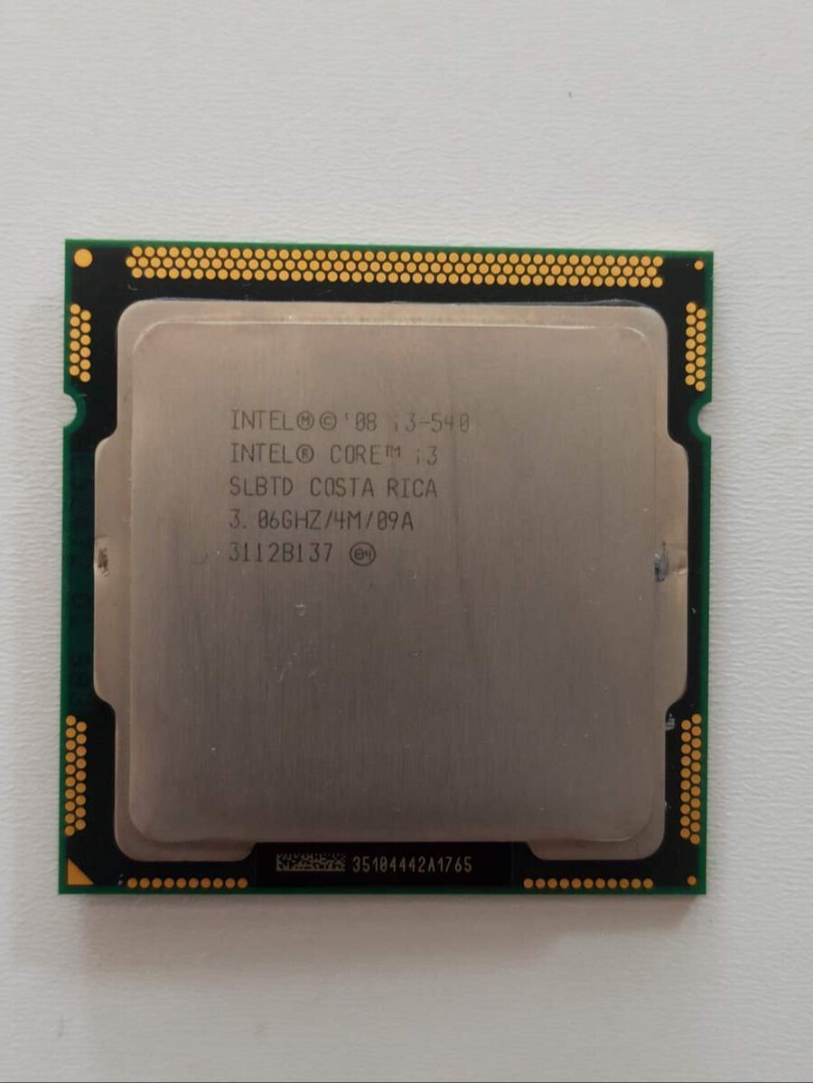 Intel® Core™ i3-540 İşlemci 4M Ön Bellek, 3,06 GHz