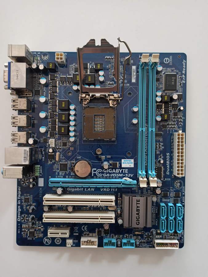 GIGABYTE GA-H55M-S2V (rev. 1.4) ANAKART 1156 SOKET ANAKART