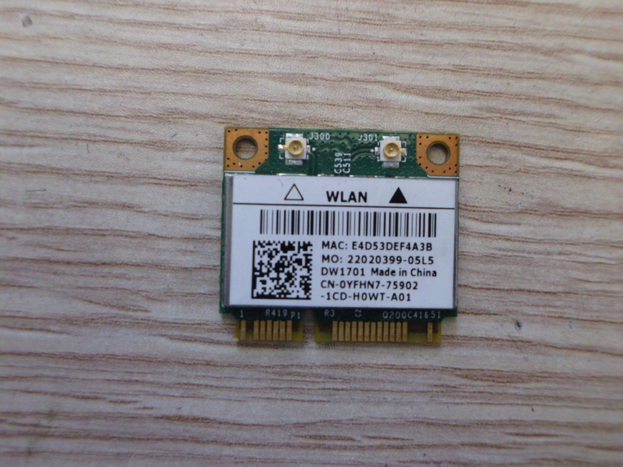 @ORIGINAL DELL N4050 BCM94313 AĞ KARTI WIRELESS