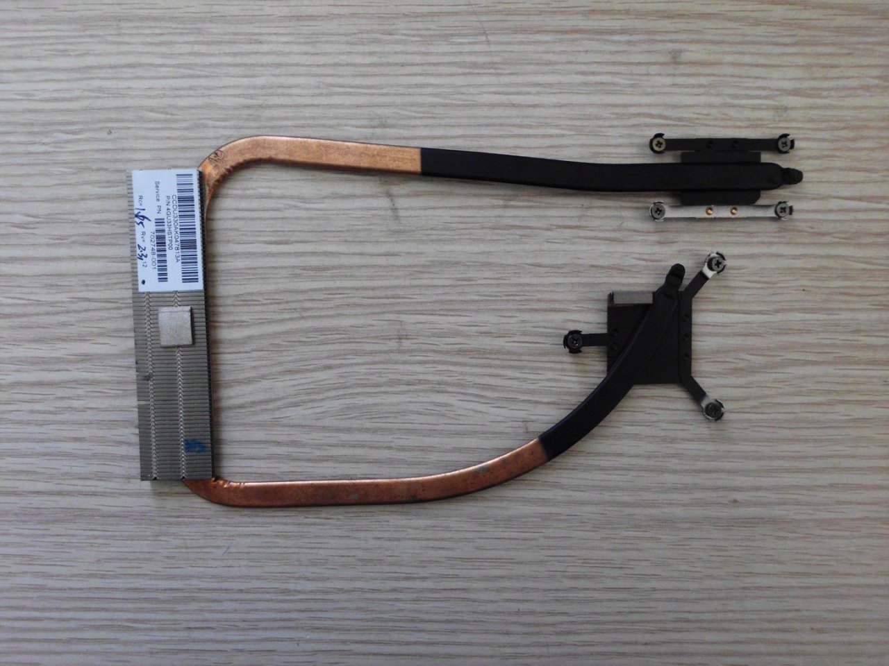 @ORIGINAL Hp 15-b030st Bakır Blok Soğutucu 702748-001