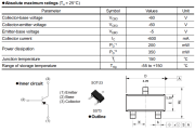 R2F SST2907A HZG Transistor -60V -600mA SOT-23