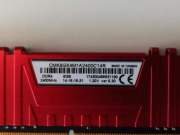 Corsair Cmk8Gx4M1A2400C14R 8Gb Ddr4 2400 Mhz Cl14 Vengeance Kırmızı Lpx Soğutuculu Dimm Bellek