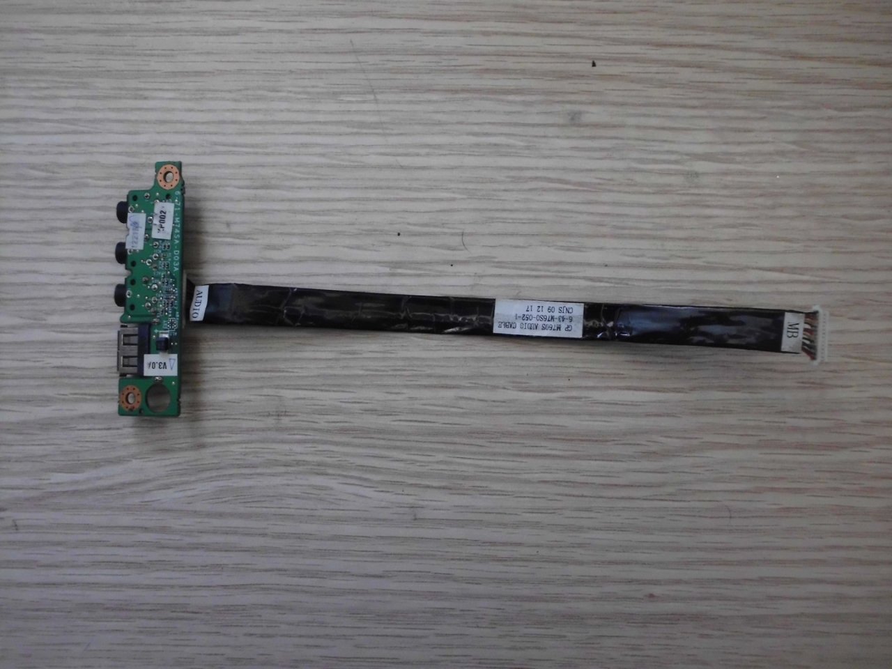@ORIGINAL Casper W765S USB BOARD W765S AUDIO BOARD 6-71-M74SA-D03A