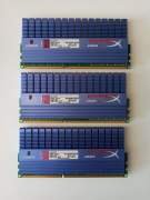 Kingston HyperX 6GB(3x2GB) DDR3 1600MHz CL9 Ram KHX1600C9D3T1K3/6GX